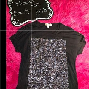 Michael kors sequin T-shirt